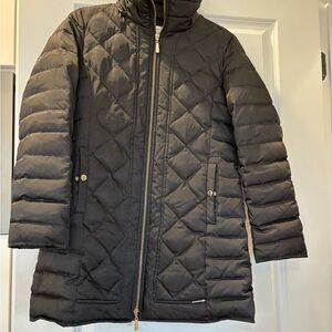 Kenneth Cole New York Black Quilted Puffer Jacket